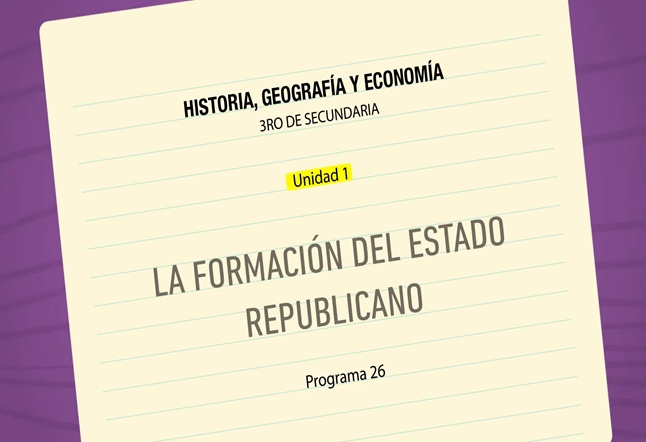 Capítulo N° 26 - La Formación del Estado Republicano